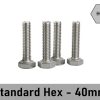 Seed Stacks - M8 x40 mm - BIP Coin Stainless Steel Bolt