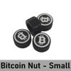 Bitcoin Seed Stack Nut - Black Small - 4 pack
