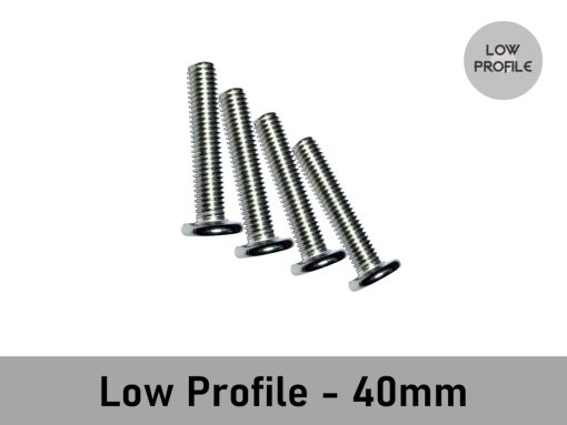 Seed Stacks Bolt - Low Profile - 40 mm Stainless Steel
